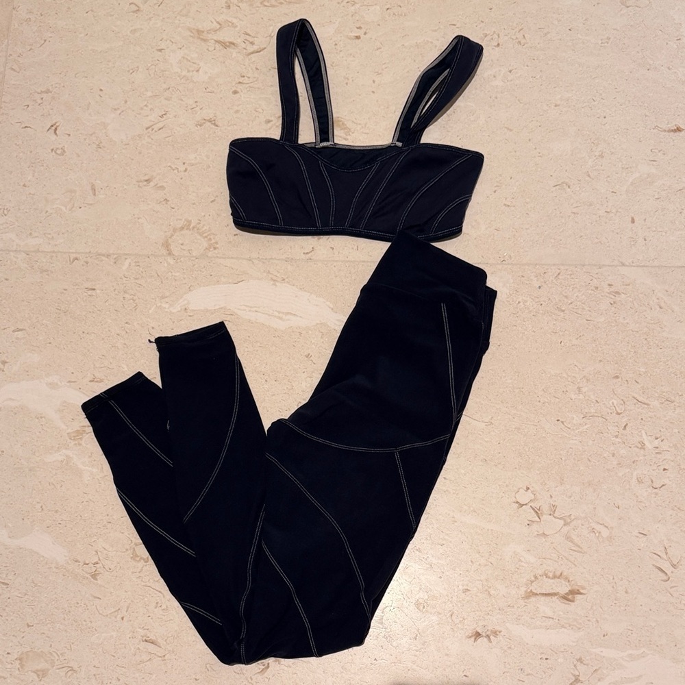 ALO Navy Activewear Set